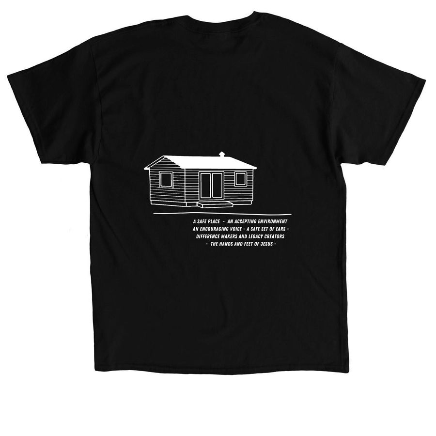 Hope Dealer, a Black Classic Unisex Tee (back-view)