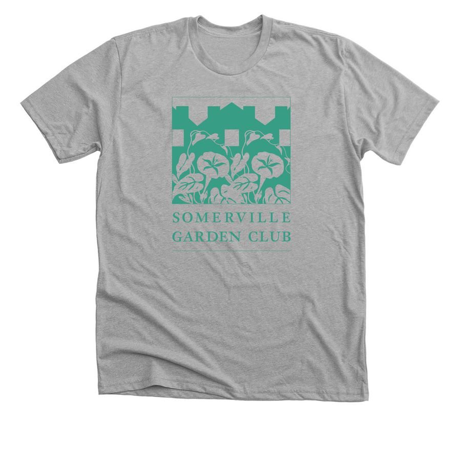 Somerville Garden Club Shirt&nbsp;, a Athletic Heather Premium Unisex Tee