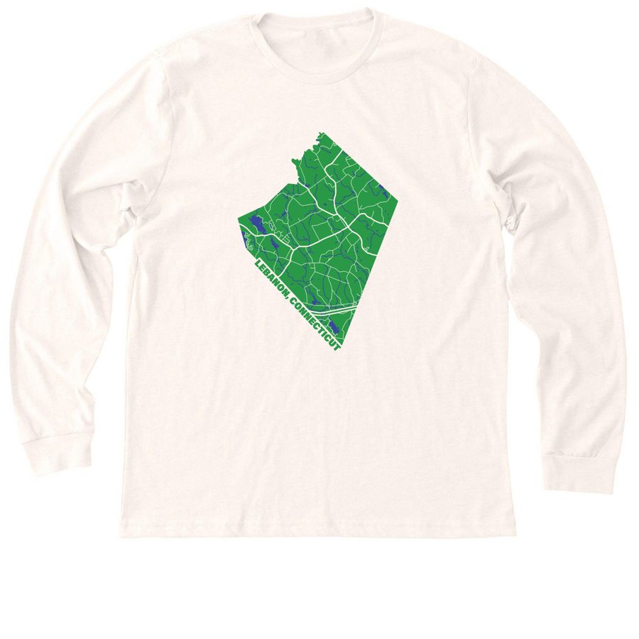 Lebanon Supports Sophie, a Heather Natural Premium Long Sleeve Tee