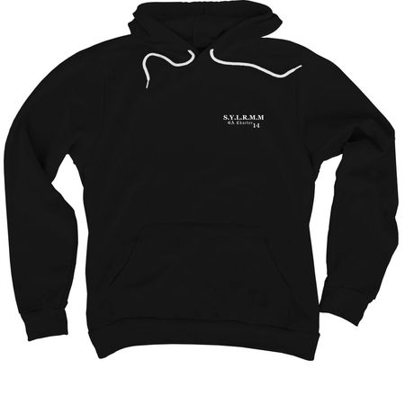 Iron Sharpens Iron, a Black Premium Pullover Hoodie