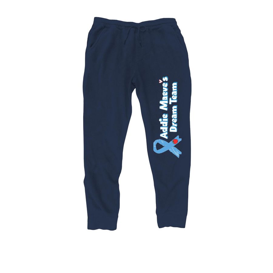 Addie Maeve's Dream Team, a Classic Navy Midweight Fleece Joggers