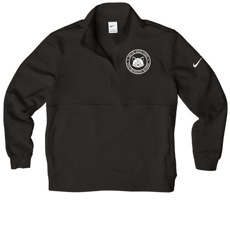 AEU Nike Fleece Half-Zip, a Black Nike Club Fleece Half Zip Pullover