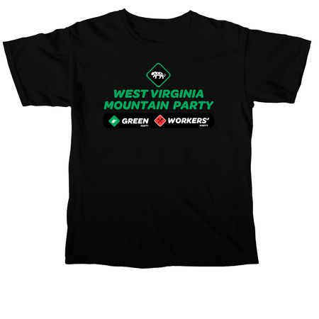 Mountain Party, a Black Comfort Colors Unisex Tee