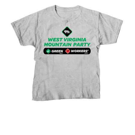 Mountain Party, a Sport Grey Youth Unisex Tee