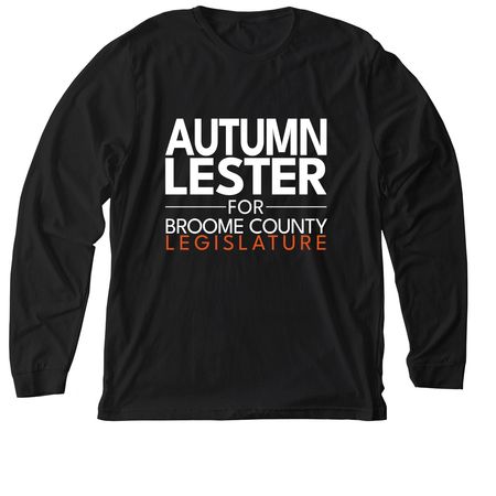 Dark Apparel, a Solid Black Blend Premium Long Sleeve Tee