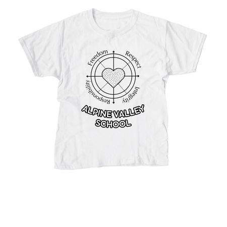 Wearable Student Art!, a White Youth Unisex Tee