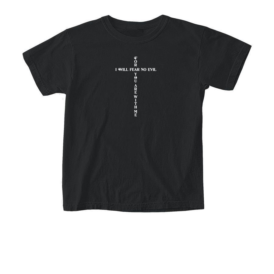 PSALM 23 - Youth Sizes, a Black Comfort Colors Youth Tee