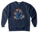 IAEA x Jonathan Juravich&nbsp;, a True Navy Comfort Colors Crewneck Sweatshirt
