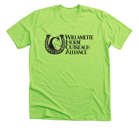Safety Season&nbsp;, a Neon Heather Green Premium Unisex Tee