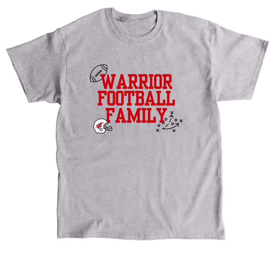 Burger Basket Football Family, a Sport Grey Classic Unisex Tee