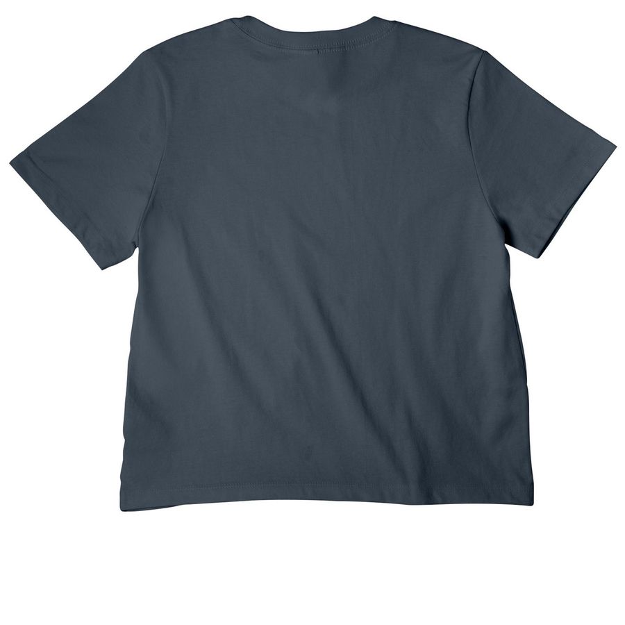 Summerween 2026, a Vintage Navy Women's Heavyweight Tee (back-view)