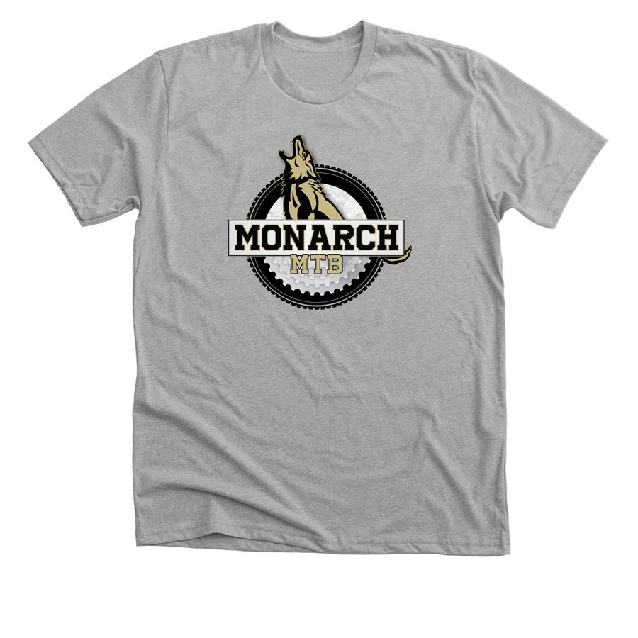 Monarch 2025 (Light Color shirts), a Athletic Heather Premium Unisex Tee