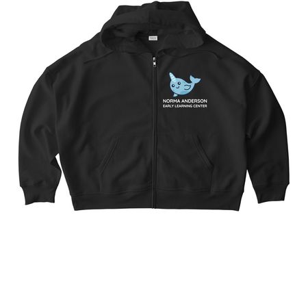 Women's Hoodie Options, a Black Stanley/Stella Women?s Stella Ida Zip Up Pullover Hoodie