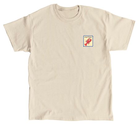 Adult Unisex 2026 Crawfish Boil Stamp Tee, a Sand Classic Unisex Tee