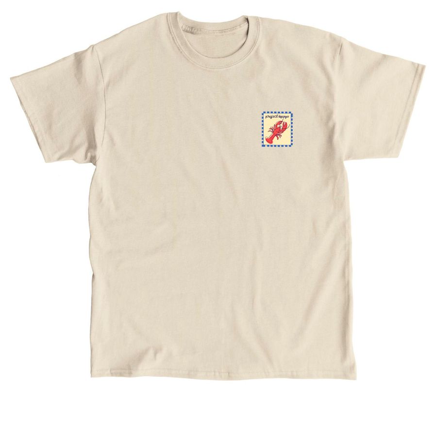 Adult Unisex 2026 Crawfish Boil Stamp Tee, a Sand Classic Unisex Tee