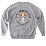 Ridglan Rescue 2026 Wear, a Sport Grey Softstyle Crewneck Sweatshirt (back-view)