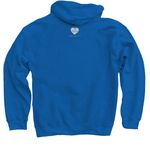 Angel City Pit Bulls Shirts, a Royal Blue Pullover Hoodie (back-view)