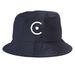 C-DOT LOGO BUCKET HAT, a Navy Printed Bucket Hat
