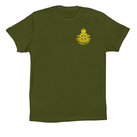 RBR JL'S ST. LUCIA SUMMER CAMP T-SHIRT&nbsp;, a Olive Premium Cotton Tee