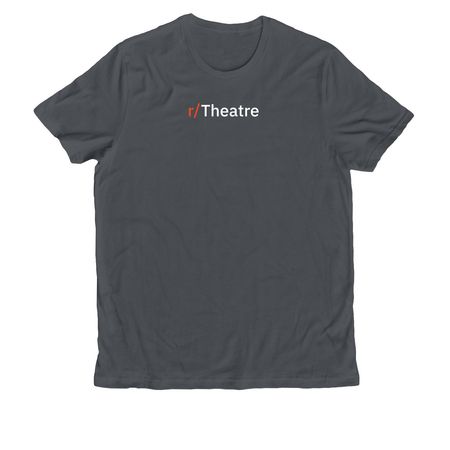 r/Theatre Logo Shirt, a Terrain Grey Allmade Organic Cotton Unisex Tee
