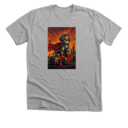 Super Jeffrey&nbsp;, a Athletic Heather Premium Unisex Tee