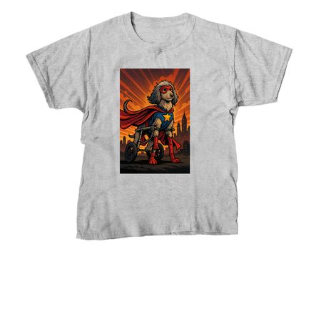 Super Jeffrey&nbsp;, a Sport Grey Youth Unisex Tee