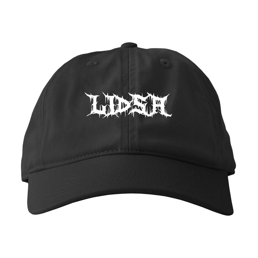 Sicklecore, a Black Printed Eco Baseball Cap