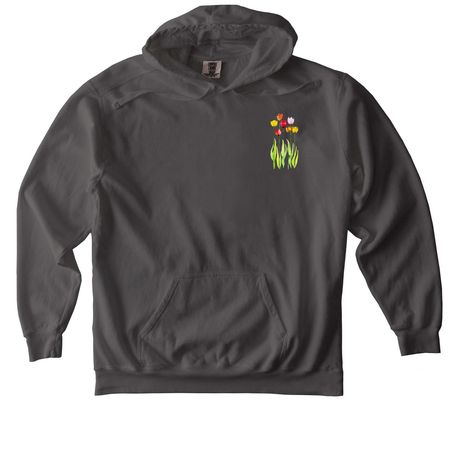 Held by Grace in the unexpected, a Pepper Comfort Colors Pullover Hoodie