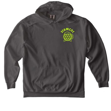 Neon Lime Logo&nbsp;Ft&Bk Shirts & Sweatshirts, a Pepper Comfort Colors Pullover Hoodie