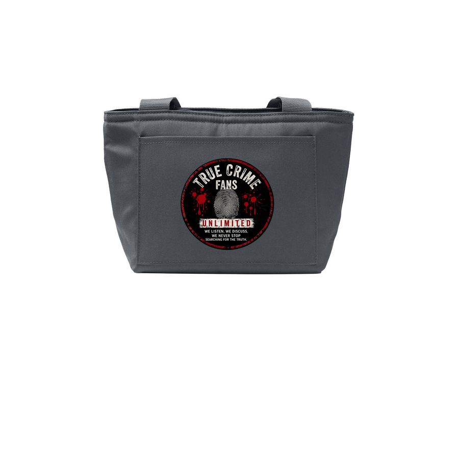 TCFU Insulated Lunch Tote, a Grey Steel Insulated Lunch Tote