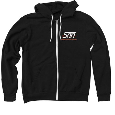 SAA Zip Ups, a Black Zip Up Hoodie