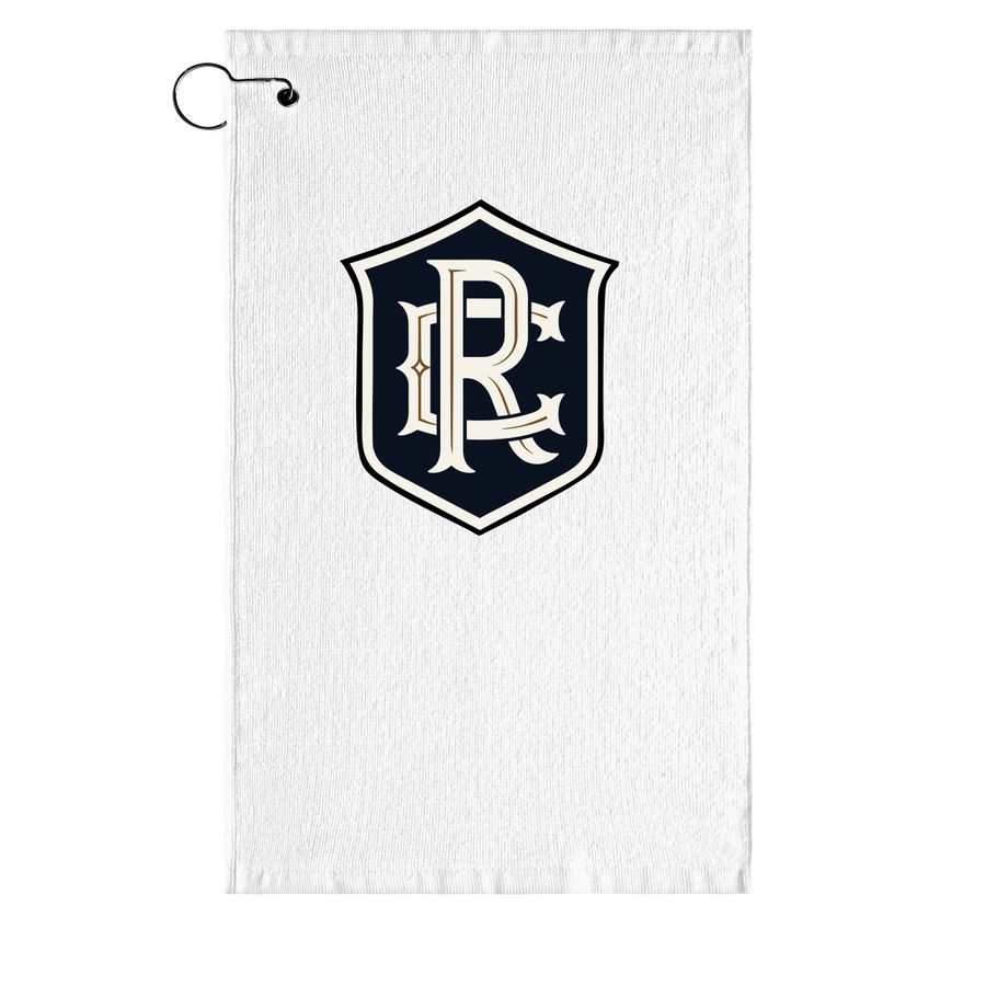 Rock Creek Golf Towel, a White Golf Towel