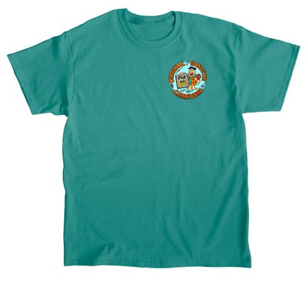 Original Gangster Carnivore, a Jade Dome Classic Unisex Tee (back-view)