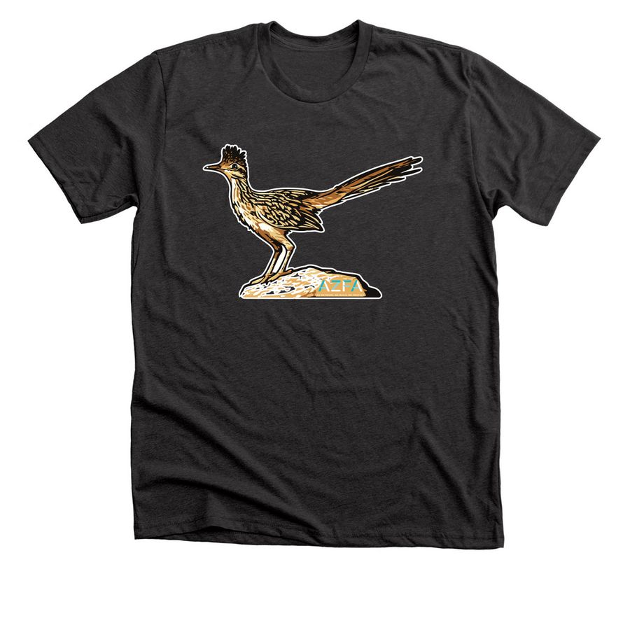 Roadrunner - AZFA, a Dark Grey Heather Premium Unisex Tee