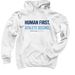 THE WHOLE ATHLETE COLLECTION, a White Pullover Hoodie