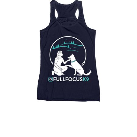 FFK9 Trainers 2025, a Navy Women's Racerback
