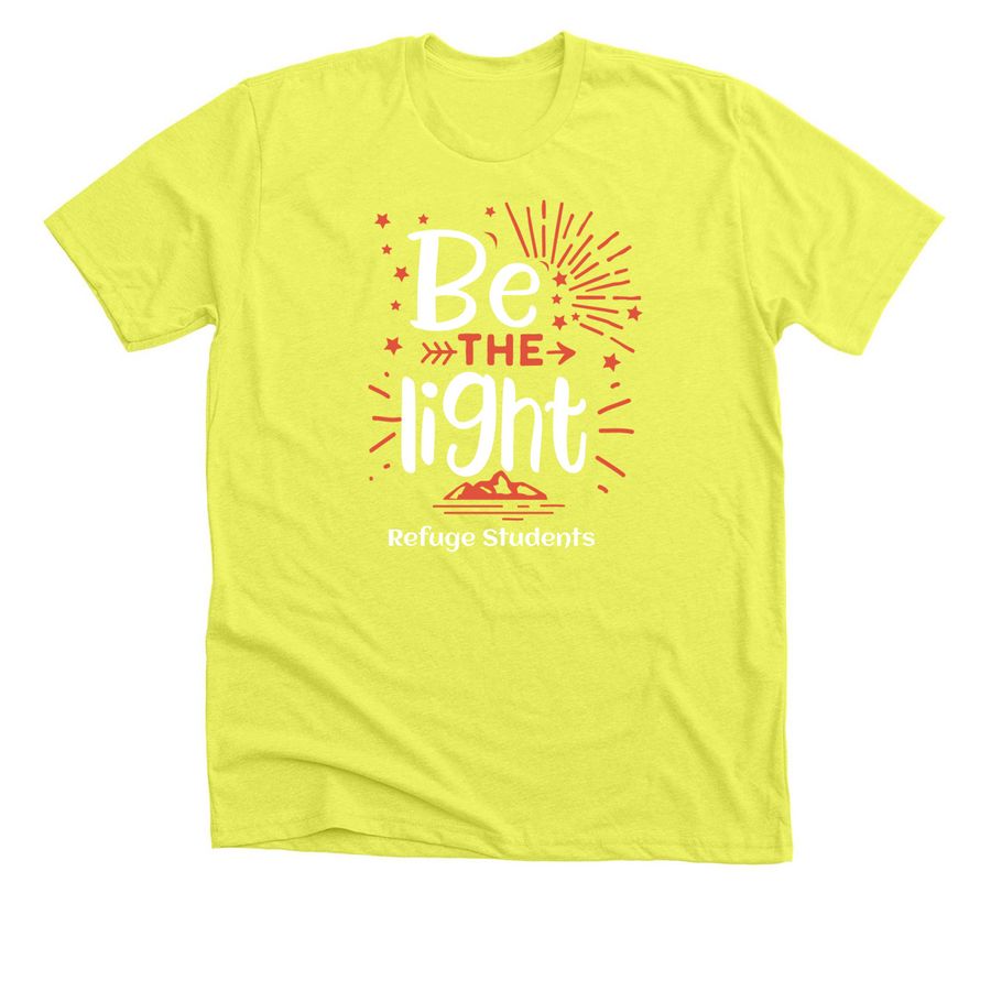 Mjay Designs, a Neon Yellow Premium Unisex Tee