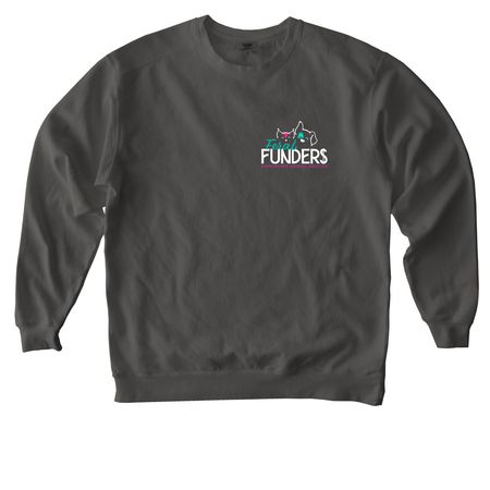 Funderwear Sweatshirts, a Pepper Comfort Colors Crewneck Sweatshirt