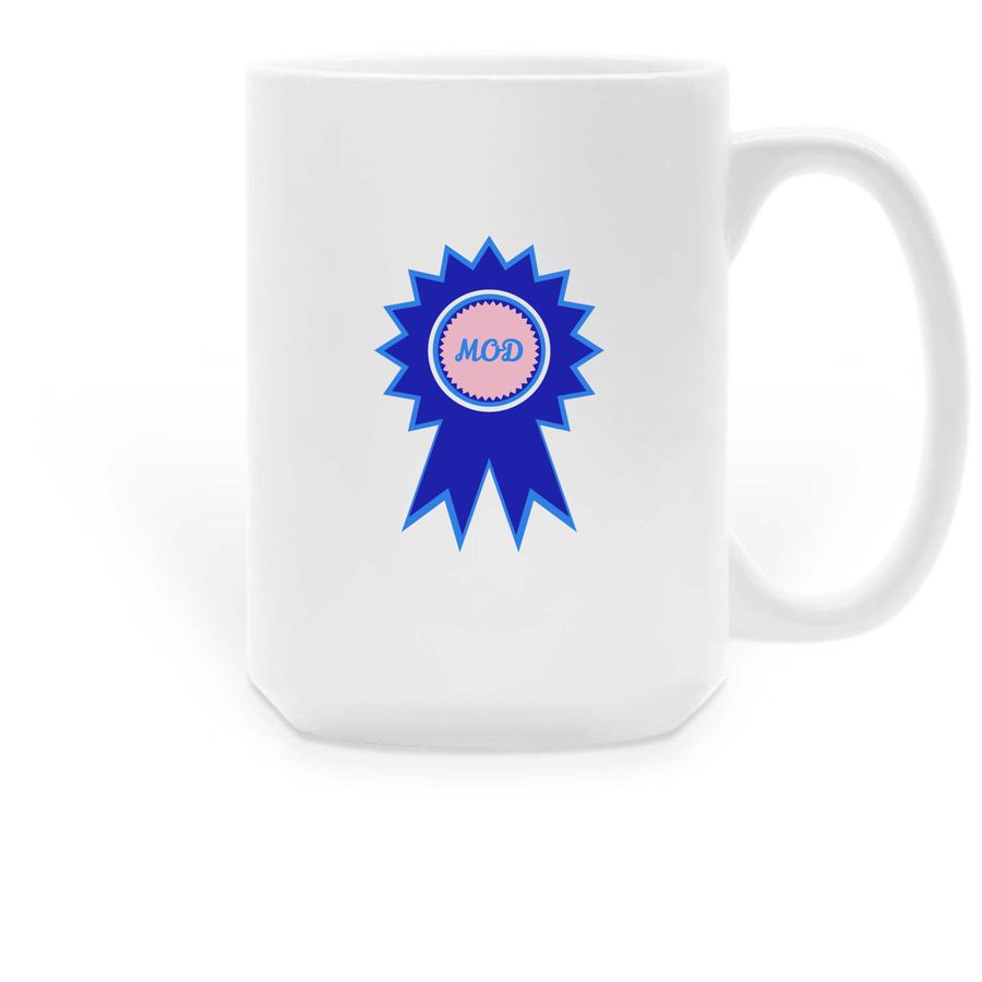 MOD Mug, a White Large Coffee Mug