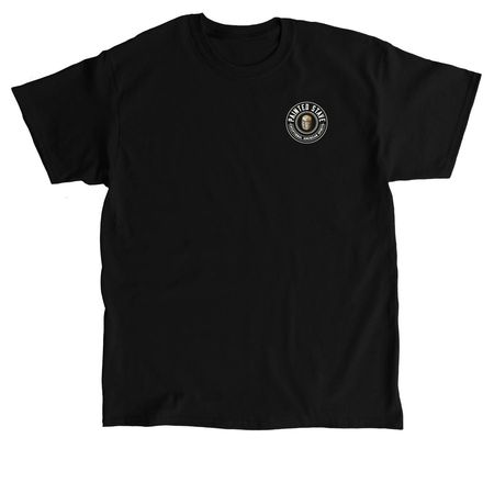 Painted Stave Logo Tee&nbsp;, a Black Classic Unisex Tee