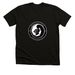 Black Knights Large Logo T-Shirt, a Solid Black Blend Premium Unisex Tee