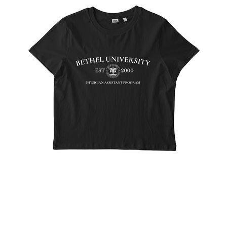 Design #2 with back logo, a Black Stanley/Stella Women?s Stella Muser Tee