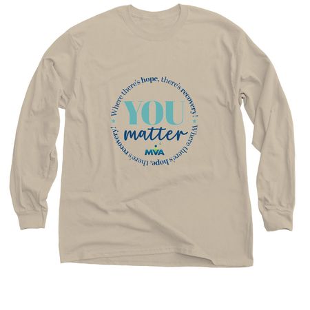 You Matter - Shirt&nbsp;, a Sand Classic Long Sleeve Tee