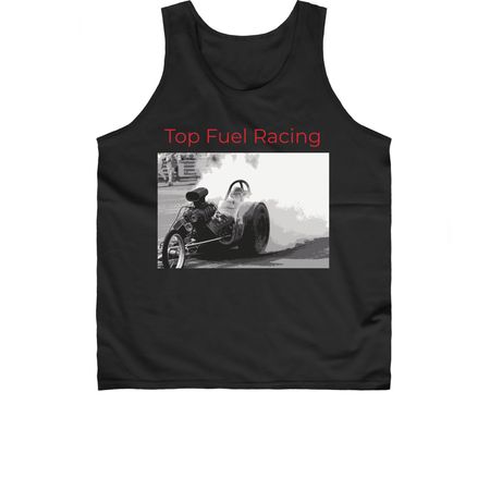 60?s Classic Top Fuel Dragster 2026 Tee&nbsp;, a Black Classic Unisex Tank Top