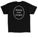 Lloyd Llegacy, a Black Classic Unisex Tee (back-view)
