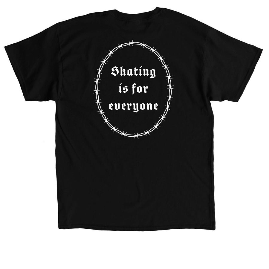 Lloyd Llegacy, a Black Classic Unisex Tee (back-view)