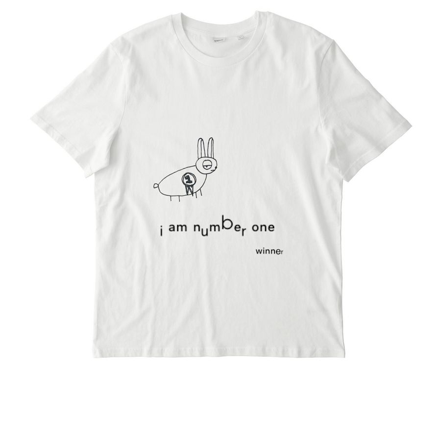 Blue Ribbon Bunny, a Off White Stanley/Stella Unisex Creator 2.0 Tee