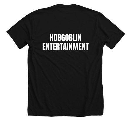 Stop sign? What stop sign?, a Solid Black Blend Premium Unisex Tee (back-view)