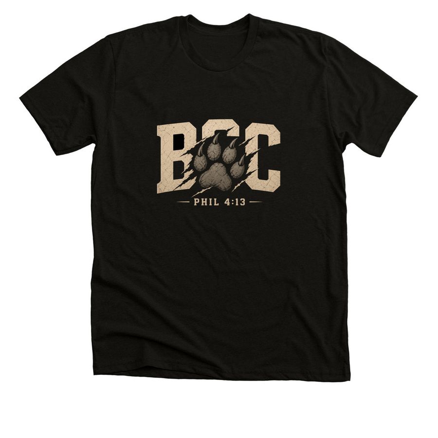 BSC, a Solid Black Blend Premium Unisex Tee