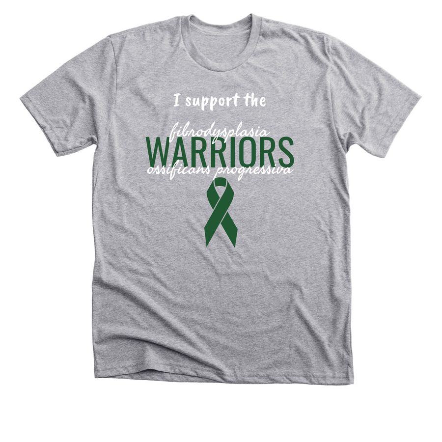 Support, a Athletic Heather Premium Unisex Tee